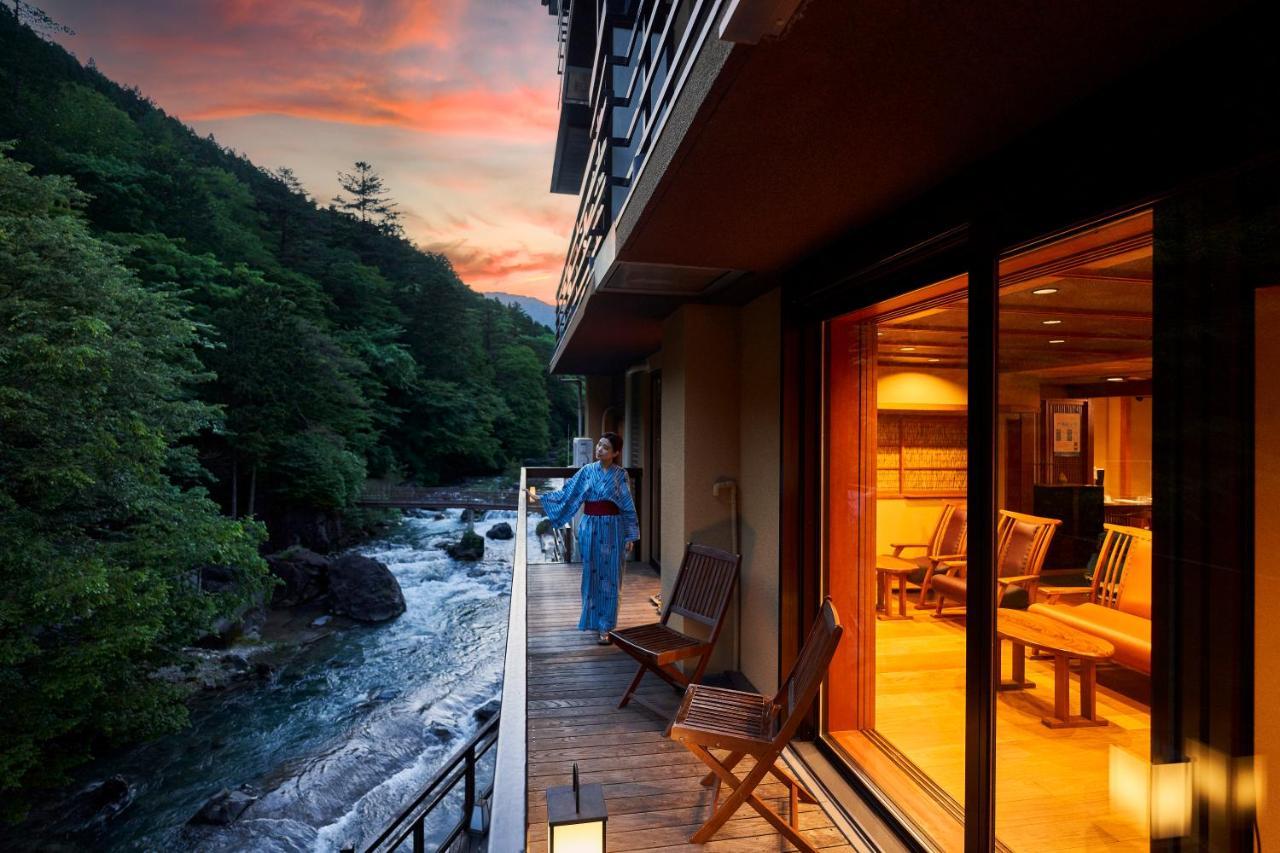 Shima-Onsen Toshimaya Nakanojo Esterno foto
