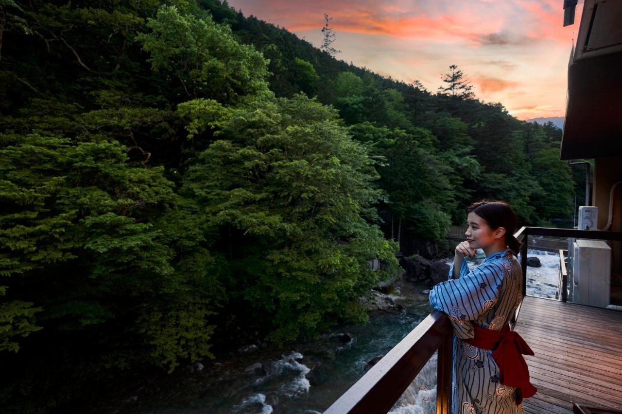 Shima-Onsen Toshimaya Nakanojo Esterno foto