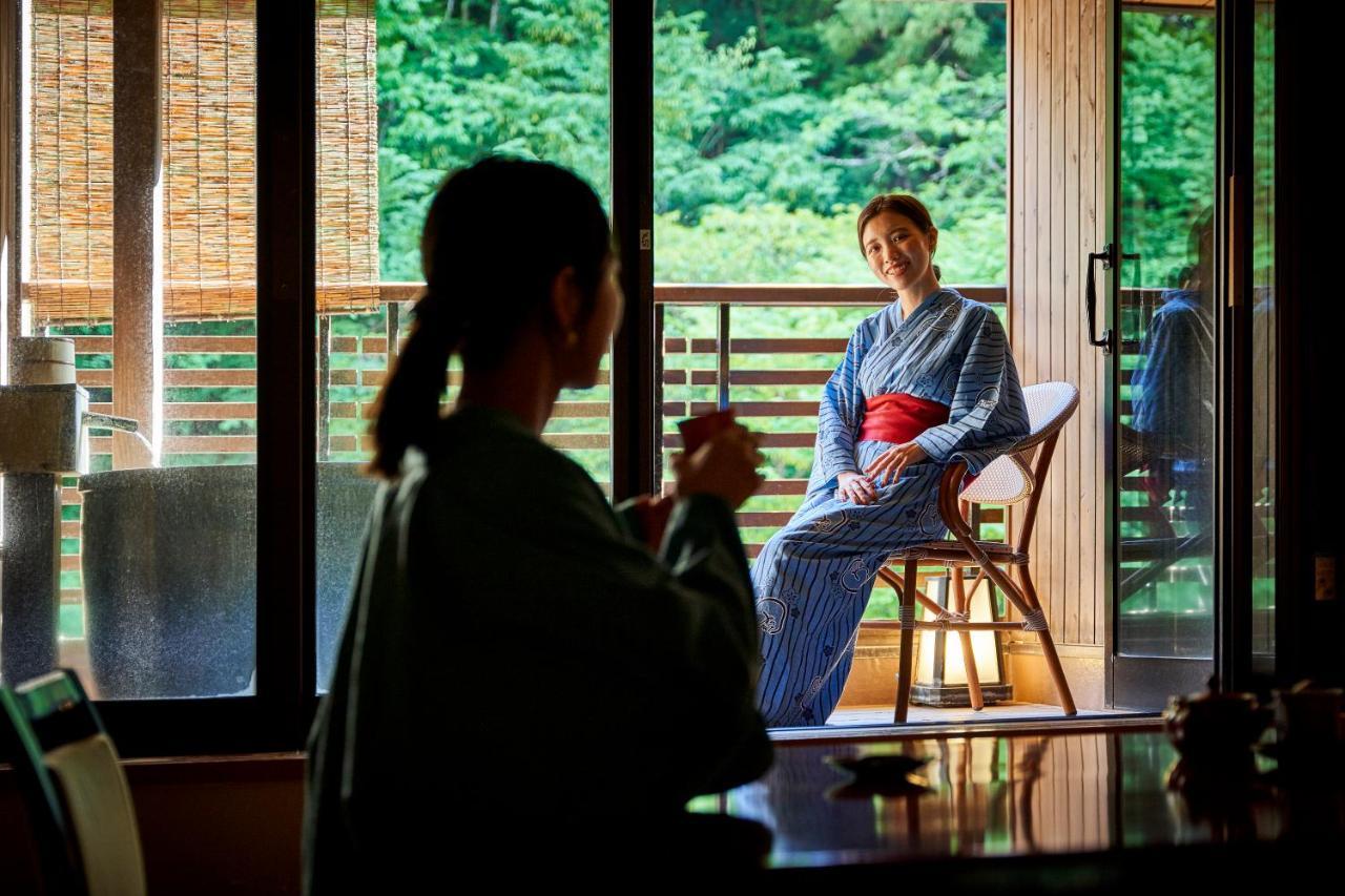 Shima-Onsen Toshimaya Nakanojo Esterno foto