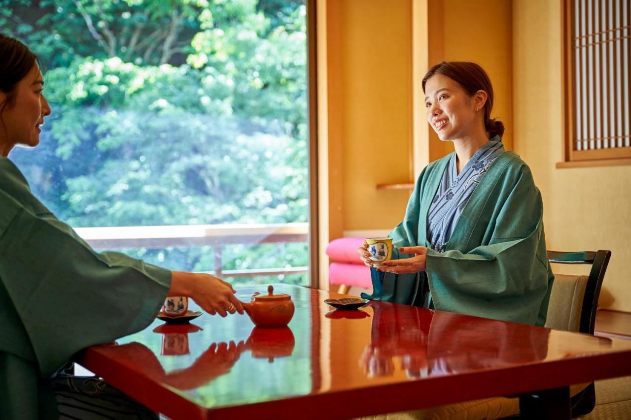 Shima-Onsen Toshimaya Nakanojo Esterno foto